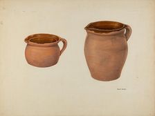 Zoar Milk Pitcher, c. 1939. Creator: Ralph Russell