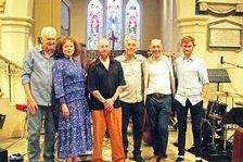 Zoe Francis and Friends, Chris Coull Promotion, St Andrew’s Church, Hove, East Sussex, 25 July 2025. Creator: Brian O'Connor