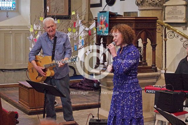 Zoe Francis and Friends, Chris Coull Promotion, St Andrew’s Church, Hove, East Sussex, 25 July 2025. Creator: Brian O'Connor.