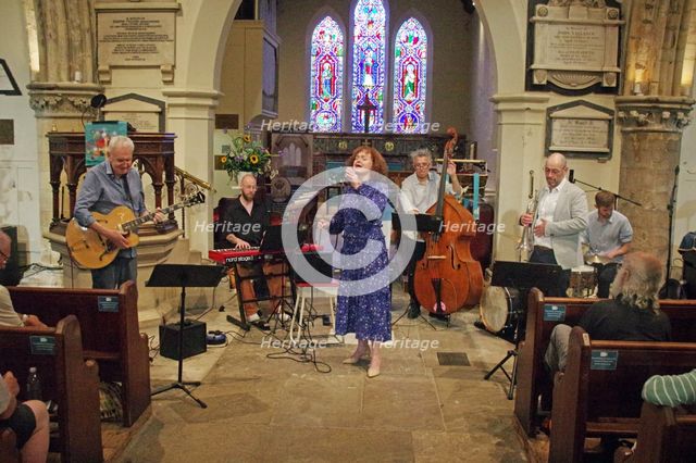 Zoe Francis and Friends, Chris Coull Promotion, St Andrew’s Church, Hove, East Sussex, 25 July 2025. Creator: Brian O'Connor.