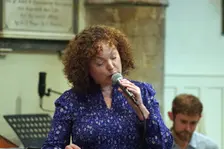 Zoe Francis, Zoe Francis and Friends, Chris Coull Promotion, St Andrew’s Church, Hove, July 2025. Creator: Brian O'Connor