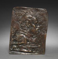 Zola, 1898. Creator: Alexandre-Louis-Marie Charpentier (French, 1856-1909)