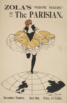 Zola's "Madame Neigeon" in the Parisian, c1896. Creator: Unknown