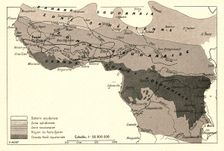 'Zones de vegetation; L'Ouest Africain 1914. Creator: Unknown