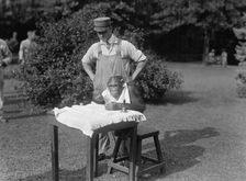 Zoo, Washington, D.C. Sokko, The Monkey, 1917. Creator: Harris & Ewing