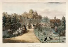 Zoological Gardens, Regent's Park, London, 1835. Artist: George Scharf
