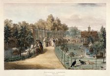 Zoological Gardens, Regent's Park, London, 1835. Artist: George Scharf