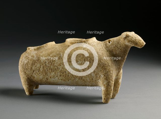 Zoomorphic (sheep) Kernos, Early Cycladic I Period, c3100-2800BC. Artist: Unknown.