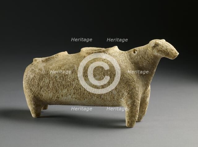 Zoomorphic (sheep) Kernos, Early Cycladic I Period, c3100-2800BC. Artist: Unknown.