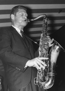 Zoot Sims, Marquee Club, London, 1961. Creator: Brian Foskett