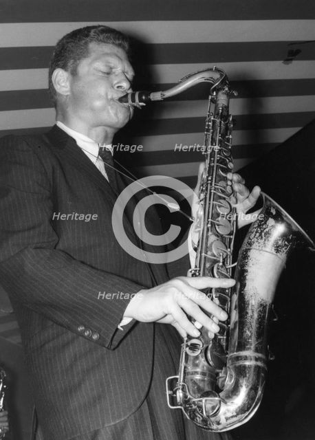 Zoot Sims, Marquee Club, London, 1961. Creator: Brian Foskett.