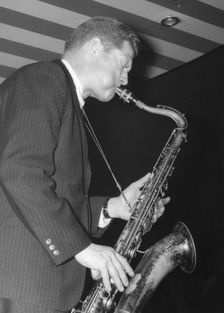 Zoot Sims, Marquee Club, London, 1961. Creator: Brian Foskett