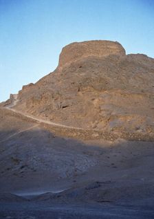 Zoroastrian Tower of Silence, Yazd, Iran, 2000. Creator: LTL