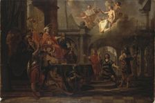 Zorovavel and Darius, 1653. Creator: Nikolaus Knüpfer
