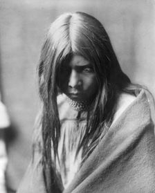 Zosh Clishn-Apache, c1906. Creator: Edward Sheriff Curtis