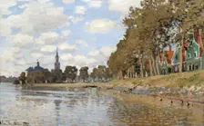 Zaandam 1871. Artist: Claude Monet