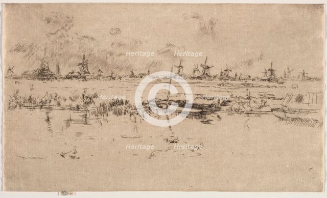 Zaandam. Creator: James McNeill Whistler (American, 1834-1903).