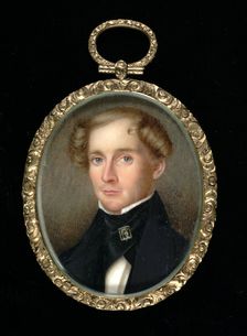Zachariah F. Johnston, ca. 1840. Creator: Unknown