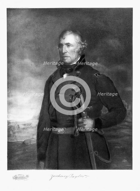 Zachary Taylor, 12th President of the United States of America, (1901). Creator: Unknown.