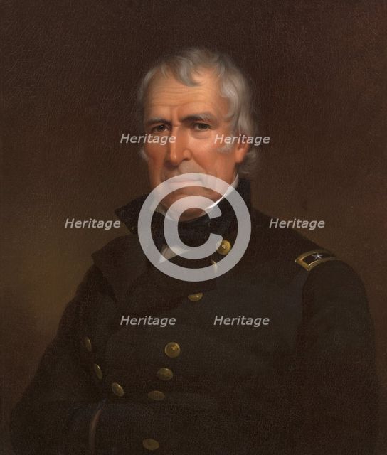 Zachary Taylor, 1848. Creator: James Reid Lambdin.