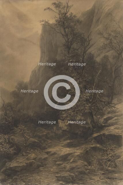 Zadielske rocks, 1894. Creator: Ludovit Cordak.