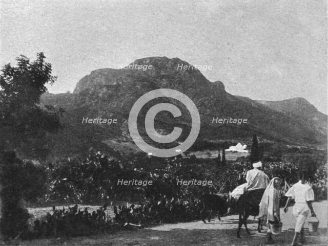 ''Zaghouan. Le grand pic; Afrique du nord', 1914. Creator: Unknown.