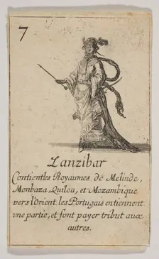 Zanzibar, 1644. Creator: Stefano della Bella