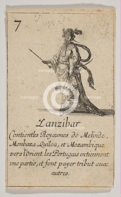 Zanzibar, 1644. Creator: Stefano della Bella.