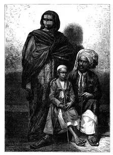 Zanzibar Arab family, c1890