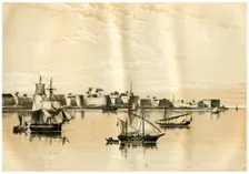 Zanzibar from the Sea 1883