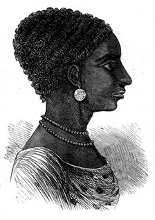 Zanzibar slave girl, 1873. Creator: Unknown