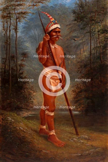 Zaparo Stock, ca. 1893. Creator: Antonio Zeno Shindler.