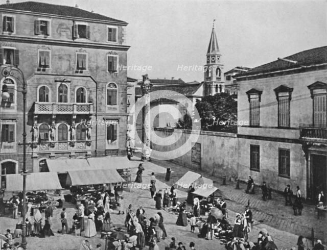 'Zara - Piazza delle Erbe', 1913. Artist: Unknown.