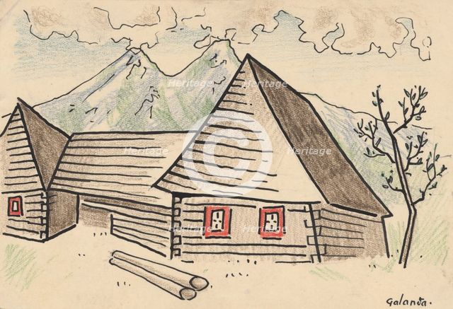 Zdiar, around 1934. Creator: Mikulas Galanda.