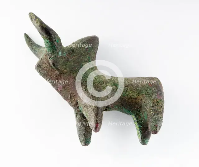 Zebu Pendant, between c.1350 and c.800 B.C.. Creator: Unknown.