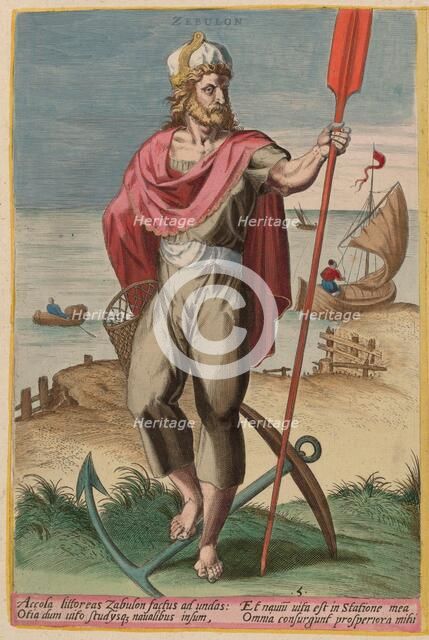 Zebulon, c. 1585. Creator: Johann Sadeler I.