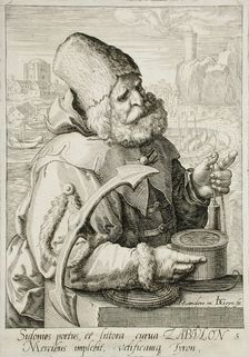 Zebulon, c1590. Creator: Jacques de Gheyn II