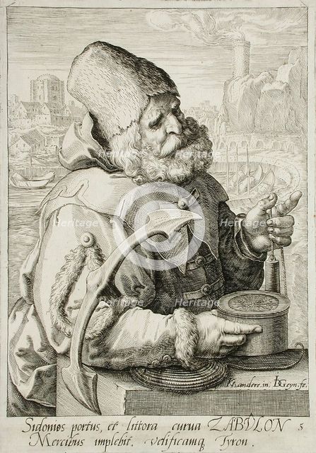 Zebulon, c1590. Creator: Jacques de Gheyn II.