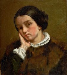 Zélie Courbet , 1847. Creator: Courbet, Gustave (1819-1877)