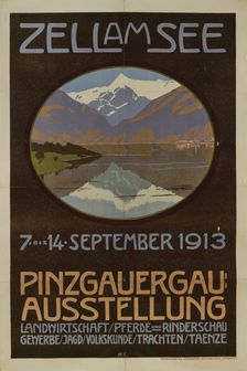 Zell am See - Pinzgauer Gauausstellung, 1913. Creator: Esterle, Max Ritter von (1870-1947)