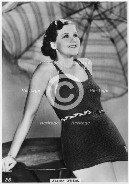 Zelma O'Neal, American actress, singer, and dancer, c1938. Artist: Unknown