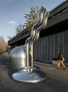 Zemran sculpture by William Pye, South Bank, Lambeth, London, 2015. Artist: Chris Redgrave
