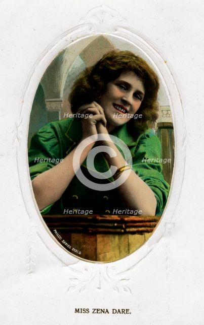 Zena Dare ( 1887-1975), English actress, early 20th century. Artist: Unknown