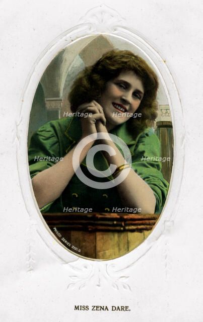 Zena Dare ( 1887-1975), English actress, early 20th century. Artist: Unknown