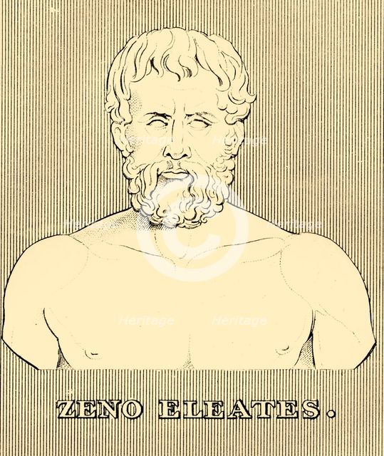 'Zeno Eleates', (c495-430 BC), 1830. Creator: Unknown.