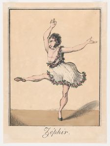 Zéphir, 1817-19., 1817-19. Creator: George Cruikshank