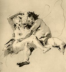 Zephyr and Flora 1757, (1928). Artist: Giovanni Battista Tiepolo
