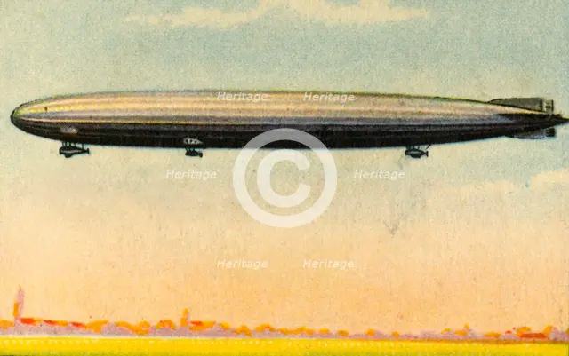 Zeppelin L 59, 1917, (1932). Creator: Unknown.
