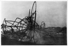 Zeppelin LZ4 after the Echterdingen disaster, Germany, 1908 (1933)