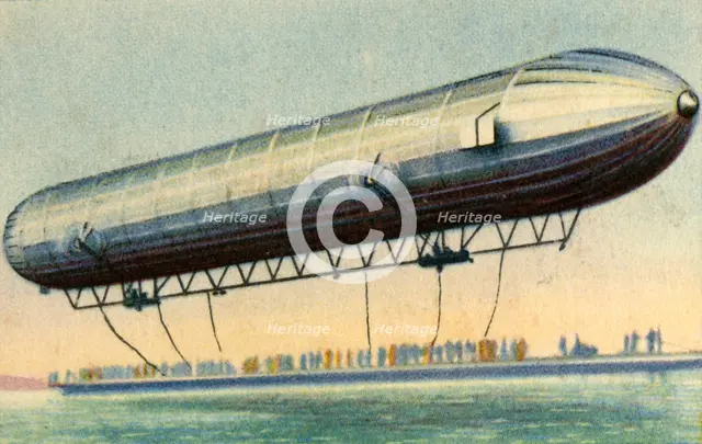 Zeppelin LZ 1, 1900, (1932). Creator: Unknown.